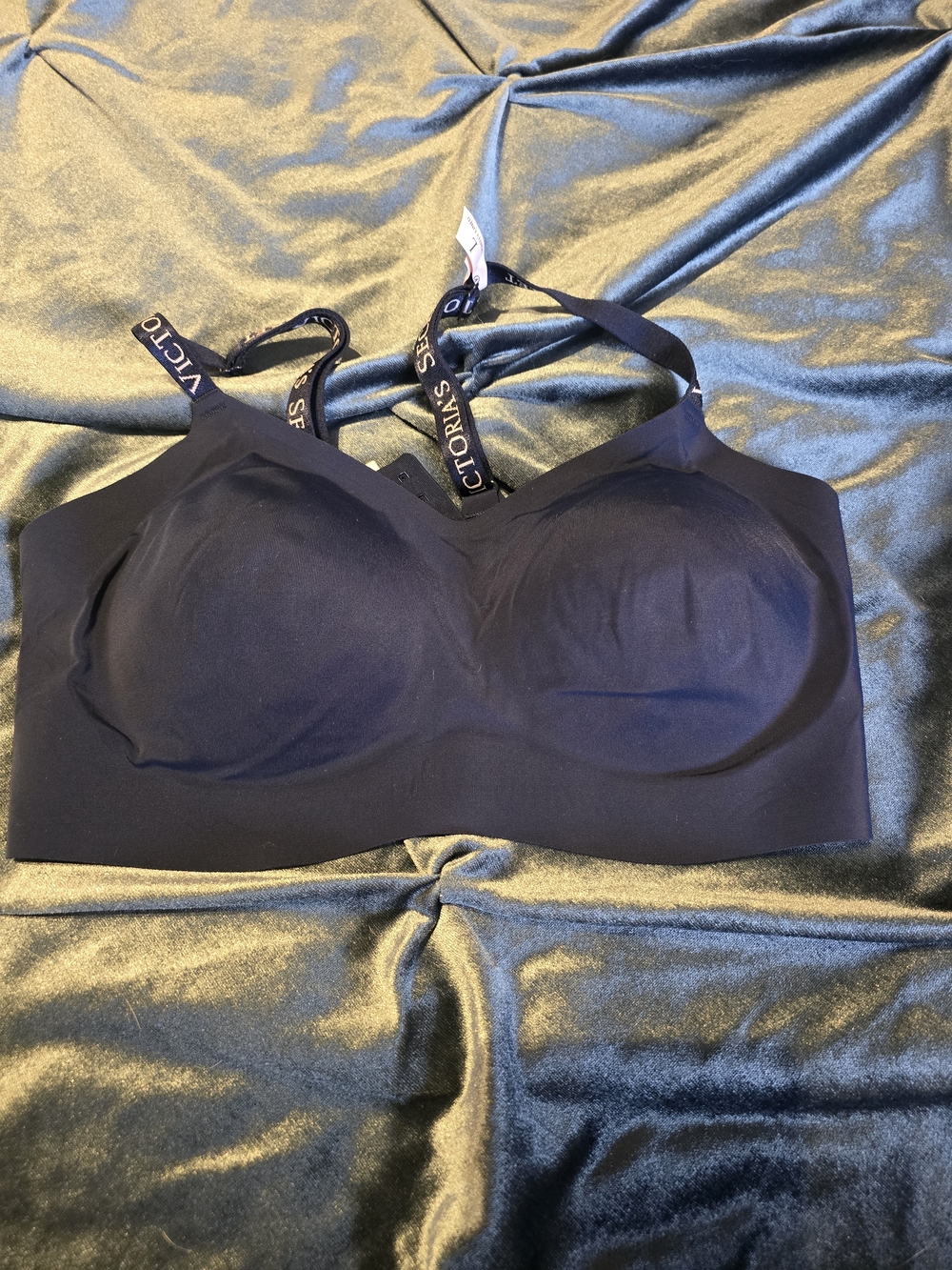 Victoria's Secret Navy Blue Seamless Wireless Bra
